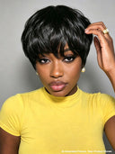 Pixie wig straight Glueless Drawstring Wig 100% Human Hair