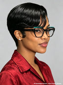 HD wig Pixie cut wig 13x6 Lace front straight 100% Human Hair