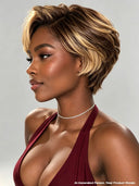 Lace front 13x4 Pixie wig 3 color options quick weave