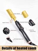 Electric Hot Comb for Wigs and Natural Hair