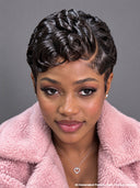Promotion 13x4 lace front Wig pixie 100% Human Hair