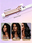 Curling iron-Adjustable temperature, easily create various styles at home