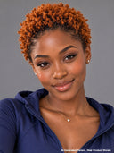 Special Offer Machine Made pixie afro brown 100% Human Hair