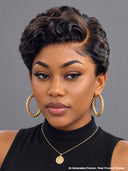 13x4 lace front wig quick weave pixie 100% Human Hair