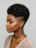 Topper Unit curly wave for black woman( NOT A WIG)