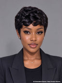 Ready to go Glueless wig Natural Black quick weave 100% Human Hair
