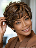Wear to Go quick weave Pixie wig machine made