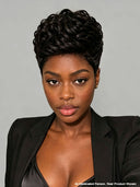 Lace front 13x4 pixie cut wig Quick weave for black women