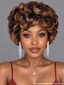 Machine Made quick weave pixie cut wig glueless wig 100% Human Hair