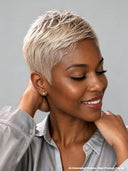 Lace front 13x4 Pixie wig Special Color 100% Human Hair