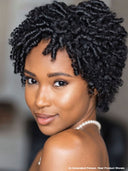 Ready to go Machine Made pixie afro black 100% Human Hair