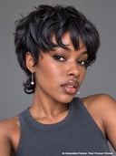 Glueless wig black pixie cut wig cute quick weave 100% Human Hair