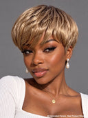 Ready to go Glueless wig pixie cut wig 100% Human Hair