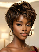 Wear to Go Glueless Pixie wig highlight for black woman