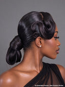 Lace Front banquet and wedding hairstyles updo Bridal Collection Romantic Virgin Human Hair