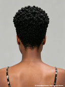 Full lace wig Pixie cut black afro