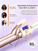 Curling iron-Adjustable temperature, easily create various styles at home