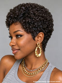Ready TO Go Machine made afro curly 100% Human Hair
