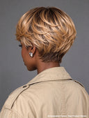 Pixie wig straight honey glueless wig for black woman 100% Human Hair