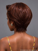 13x4 lace front Wig brown straight pixie cut wig lace pre cut 100% Human Hair
