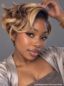 Promotion 13x4 lace front Wig pixie honey 100% Human Hair