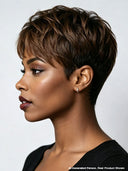 Wear to Go quick weave Pixie wig brown for black woman