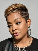 Ready & go Gluelesse wig quick weave honey