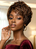 Wear to Go Glueless Pixie wig highlight for black woman