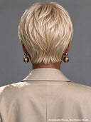 Glueless wig machine made pixie cut wig blonde 100% Human Hair