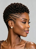 Topper Unit Ready to go curly for black woman( NOT A WIG)