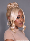 Lace Front updo Bridal Collection Romantic blonde Virgin Human Hair