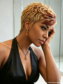 Ready to go Gluelesse wig quick weave blonde