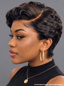 13x4 lace front wig quick weave pixie 100% Human Hair