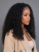 Feather Crochet Human Hair Extensions curly wave invisible and comfortable 100% Human Hair