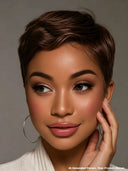 Lace front 13x4 pixie wig 5 color for black women