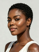 Full Lace Pixie Wig afro for black woman
