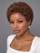 Special Offer 13x4 lace front wig  pixie afro brown 100% Human Hair