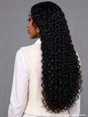 Feather Crochet Human Hair Extensions deep wave for black woman 100% Human Hair