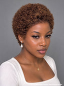 Special Offer 13x4 lace front wig  pixie afro brown 100% Human Hair