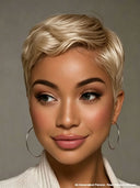 Lace front 13x4 pixie wig 5 color for black women