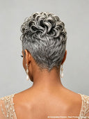 Lace closure 5x5 Pixie wig Salt and Pepper Quick weave