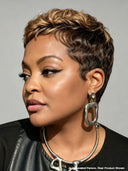 Ready & go Gluelesse wig quick weave honey