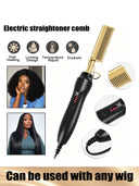 Electric Hot Comb for Wigs and Natural Hair