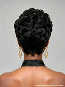 Lace front 13x4 pixie quick weave for black women