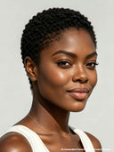 Full Lace Pixie Wig afro for black woman