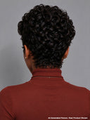 Glueless pixie wig wavy for black woman 100% Human Hair