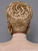 Glueless wig pixie cut wig quick weave blonde 100% Human Hair