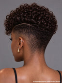 Topper Unit Machine made curly wig 100% Human Hair ( NOT A WIG)