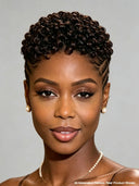 Topper Unit Ready to go curly for black woman( NOT A WIG)