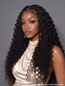 Feather Crochet Human Hair Extensions deep wave 100% Human Hair